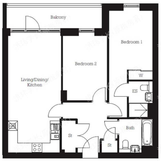 Lighterman Point合租