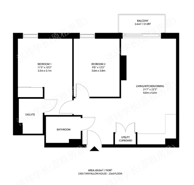 Getliving Tantallon house合租