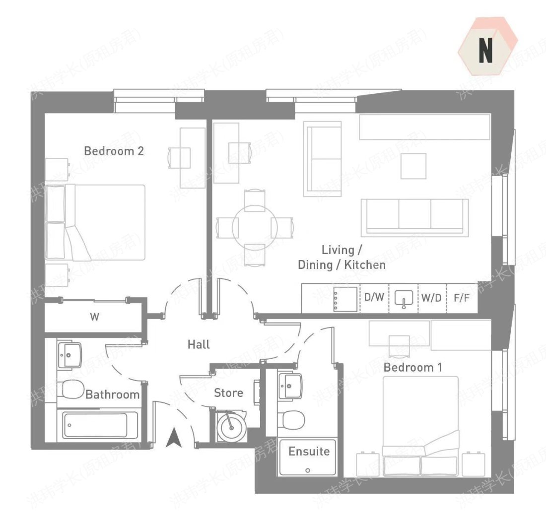The Lansdowne Apartment公寓