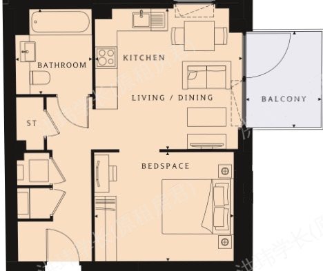 New market place公寓