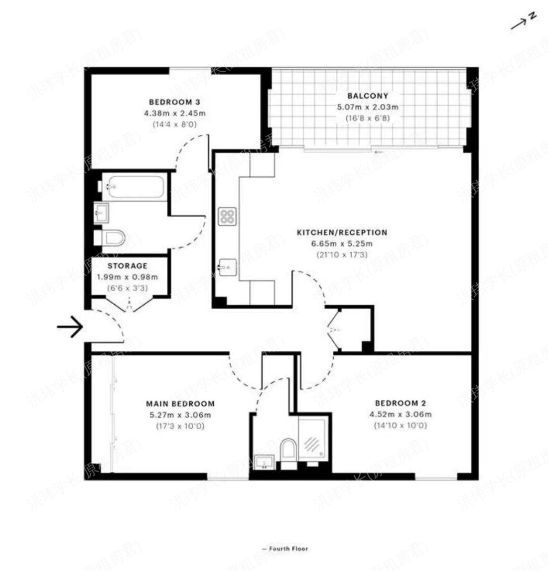 claremont house 公寓