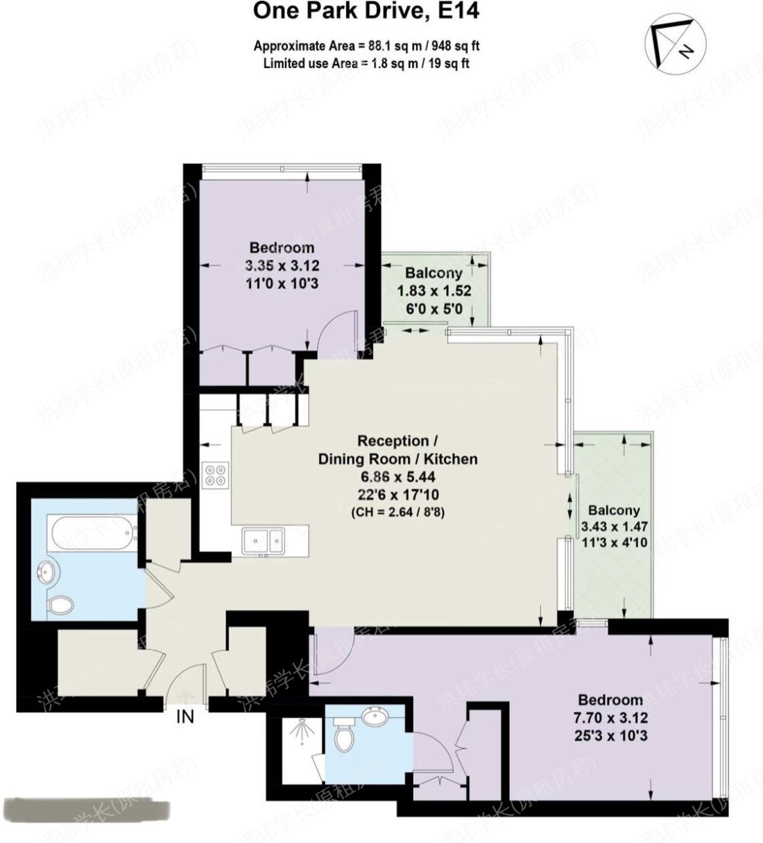 one park drive公寓