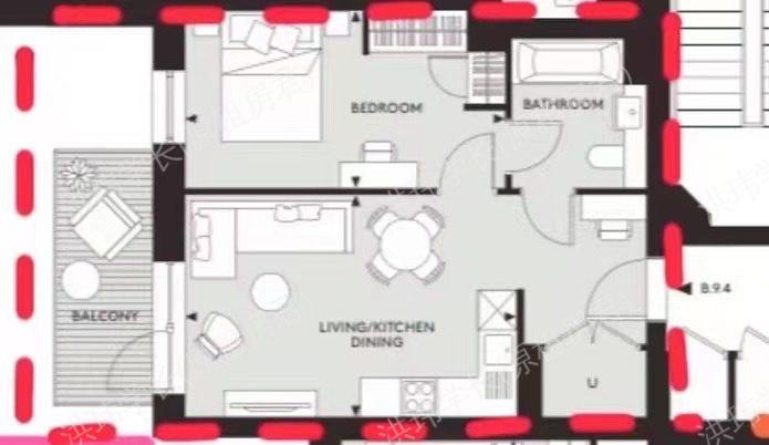 Snowhill Wharf公寓