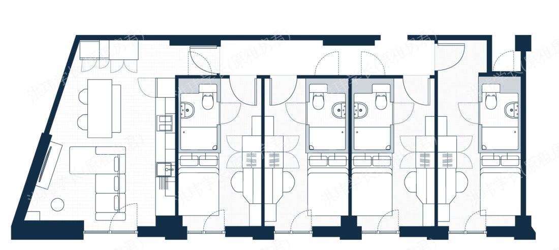 Hillside House公寓