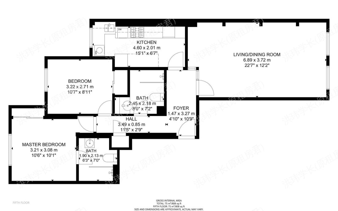 19-21 Queensborough Terrace公寓