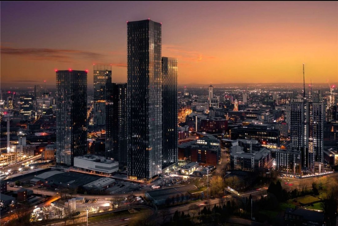 South Tower, Deansgate Square公寓