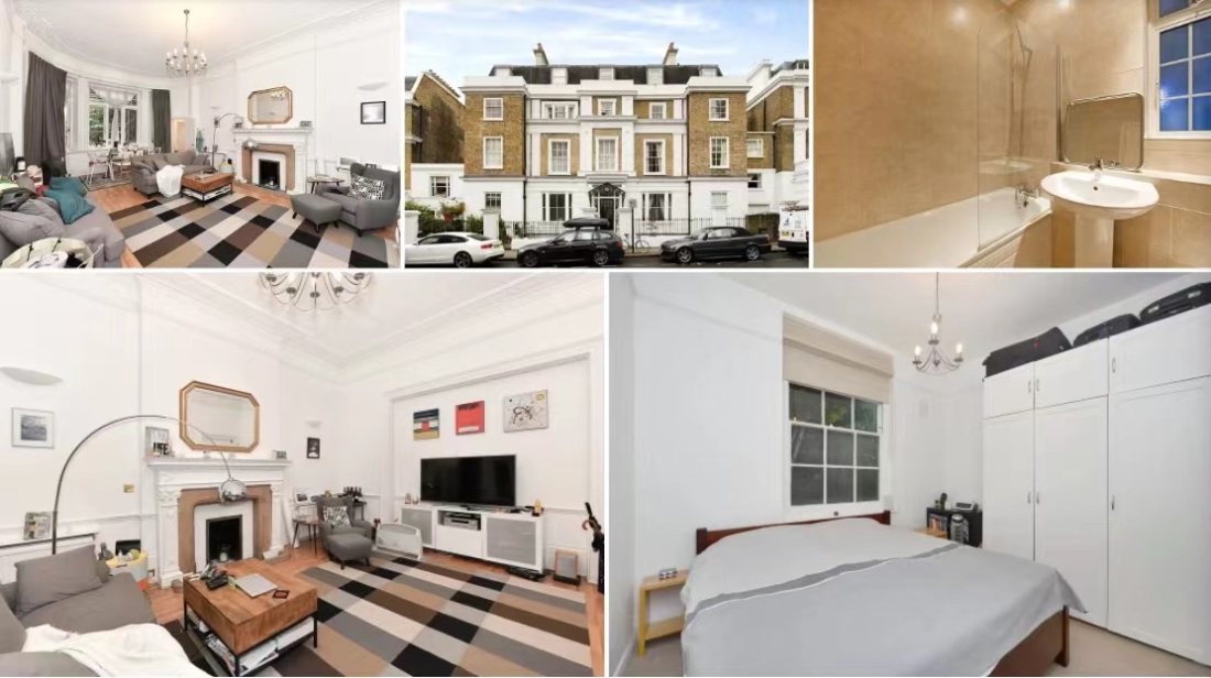 Flat C, 11 Craven Hill，Bayswater, London W2 3EN公寓