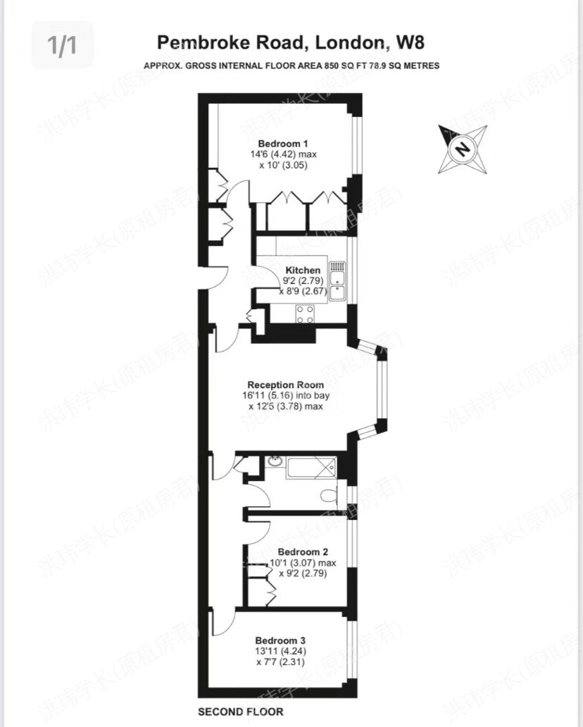 81 Chatsworth Court公寓