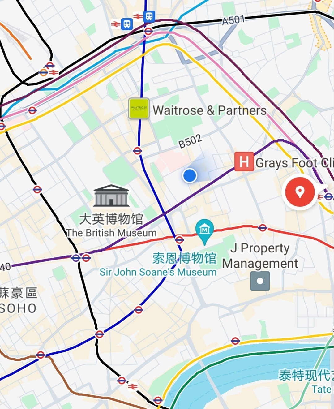 Holborn伦敦市中心复式公寓（四卧三卫）公寓