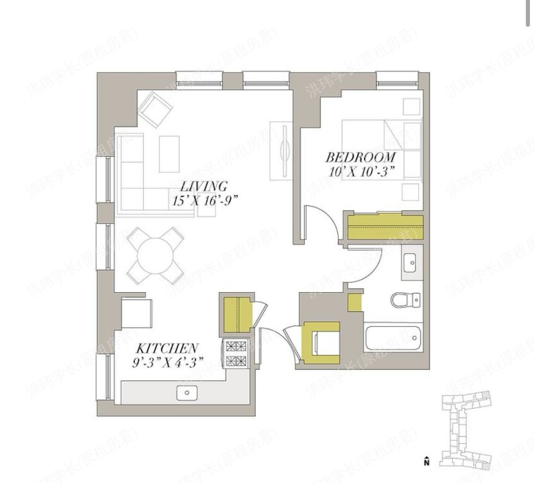 Shoreland Apartments 公寓