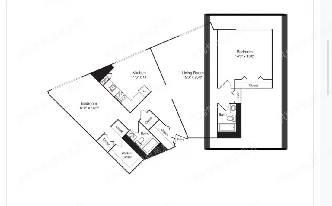 gateway at Malden center apartment公寓