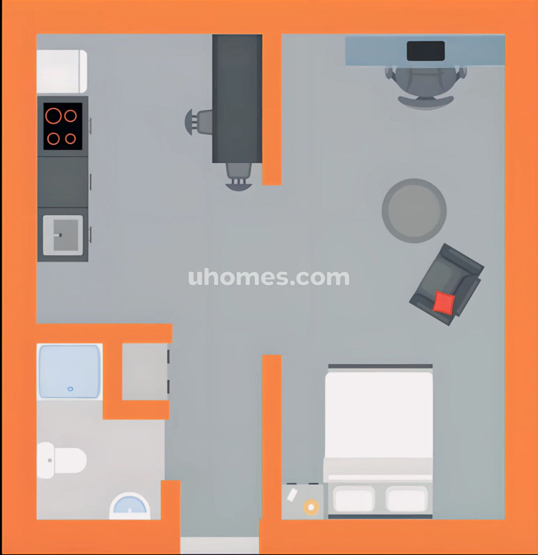 Crown House公寓