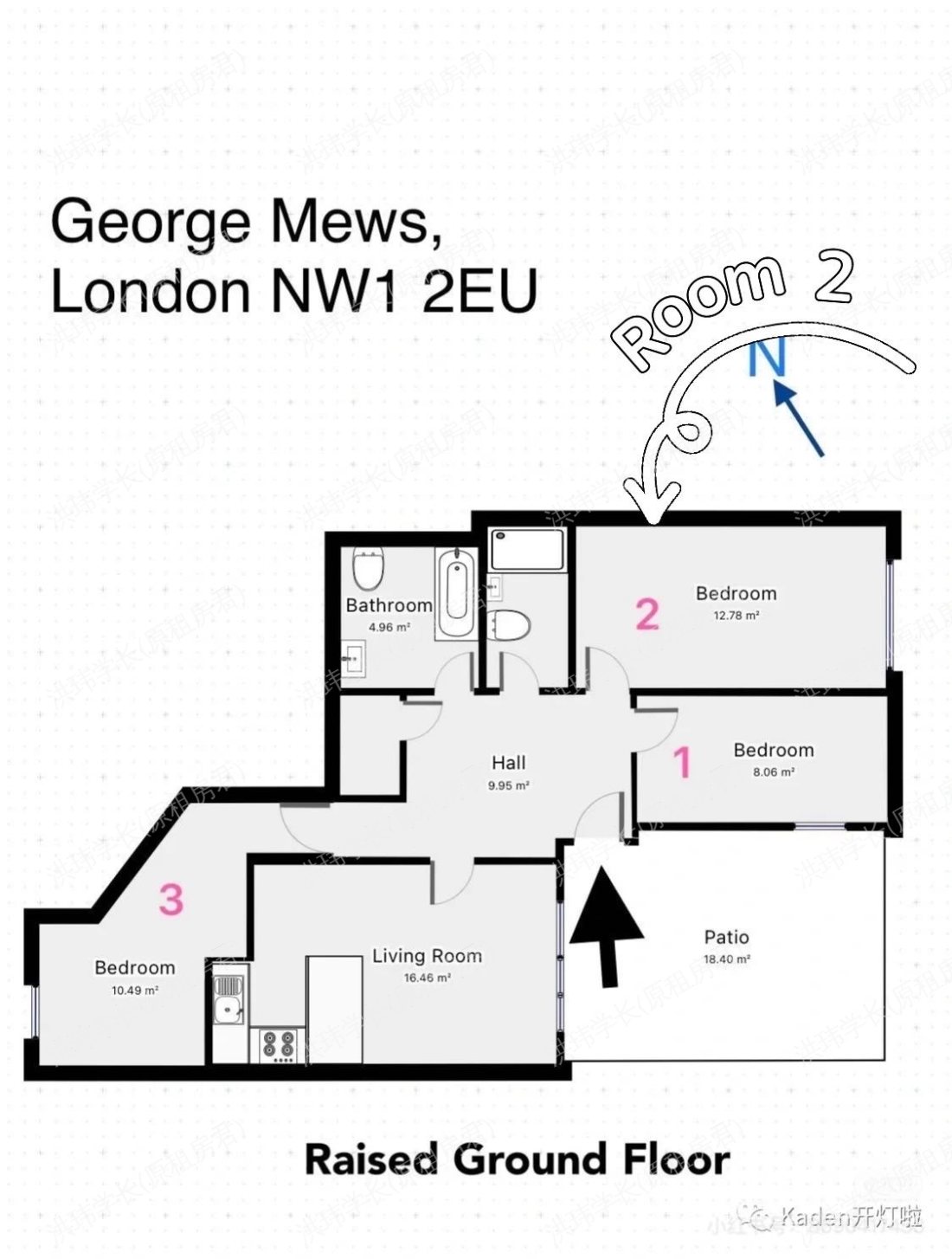 2 George Mews公寓