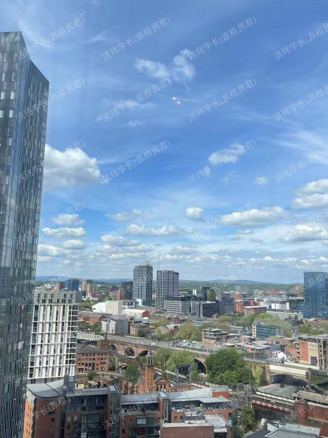 East tower Deansgate Square公寓