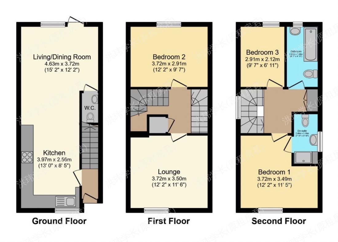 四房townhouse公寓