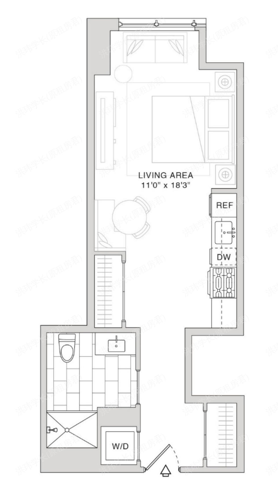 10K Hill South公寓