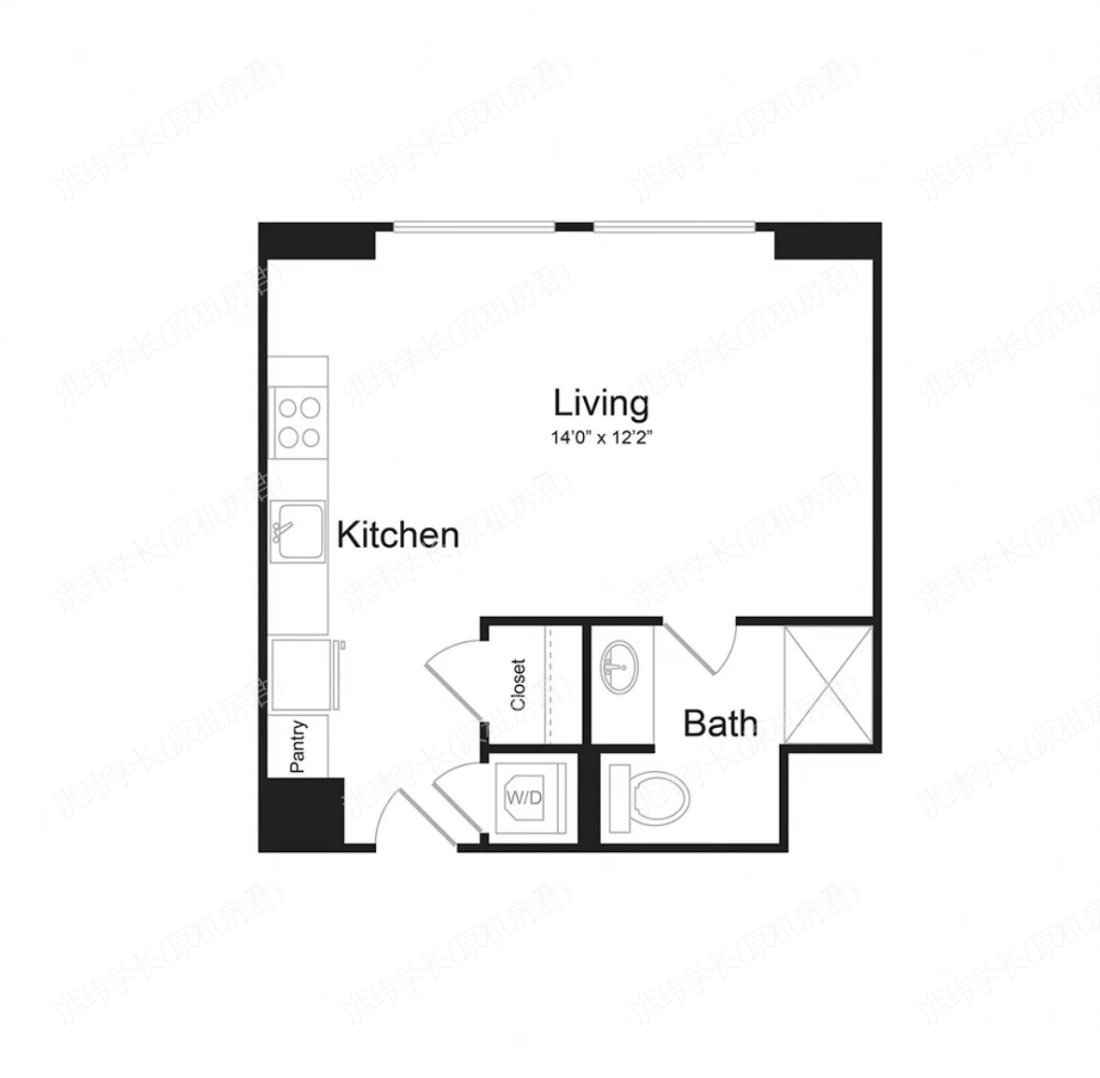 Commonwealth Building公寓