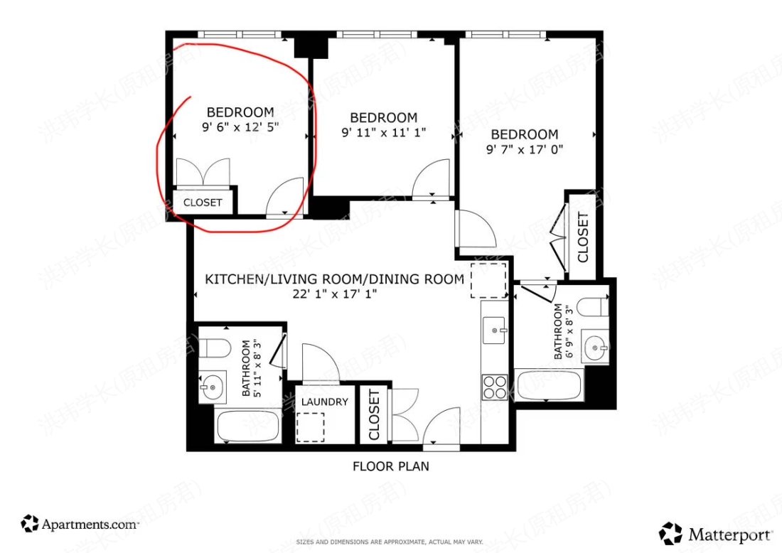 1440 Amsterdam Harlem luxury apartment公寓