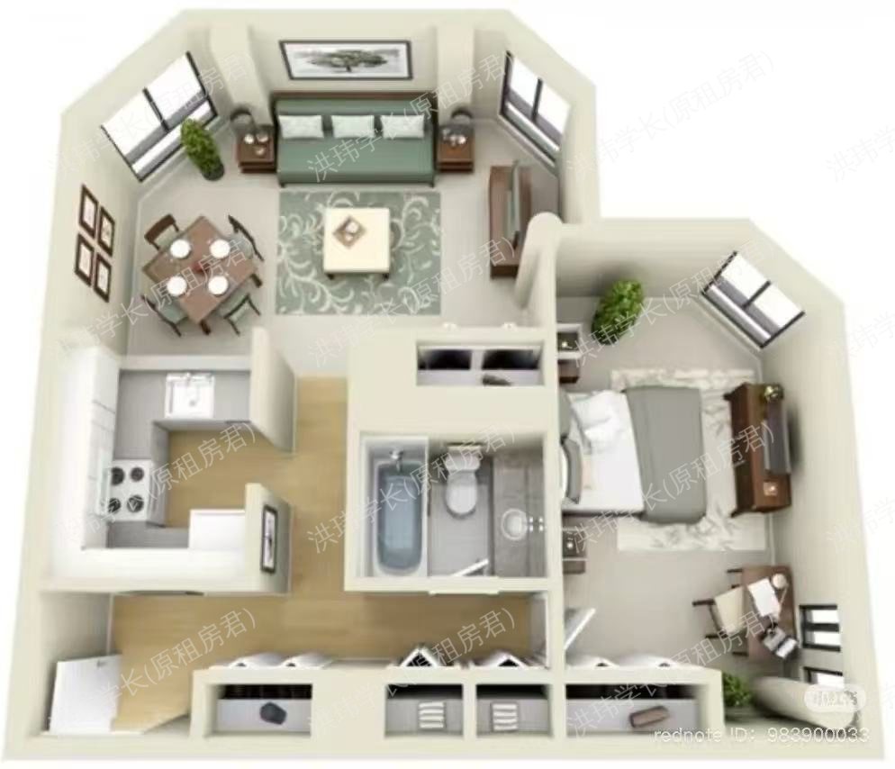 greenhouse apartment公寓