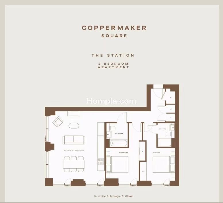Coppermaker apartment