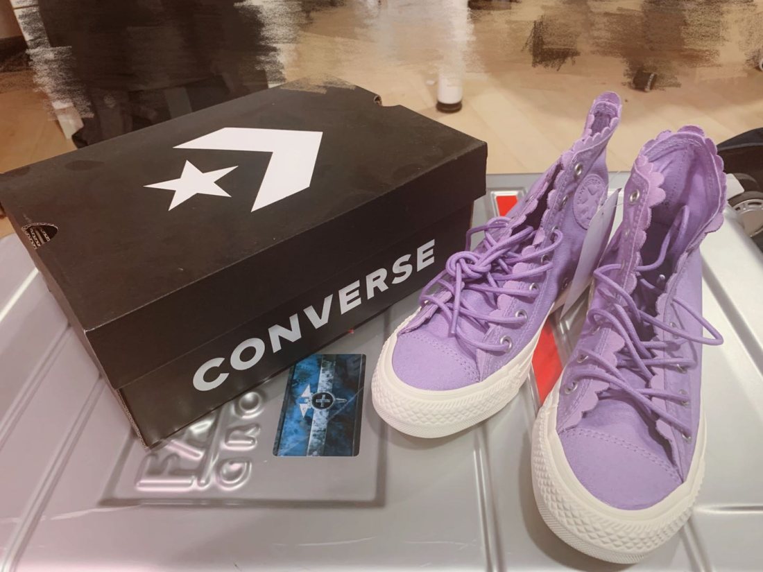 converse香芋紫色