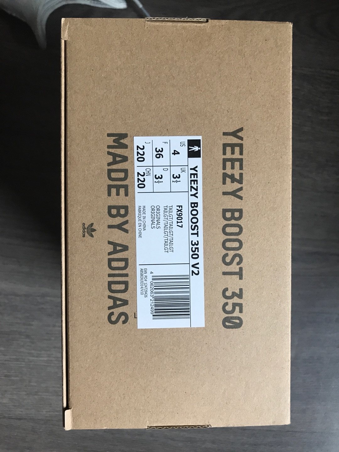 椰子 350 Yeezy 欧限3.0 UK3.5 36