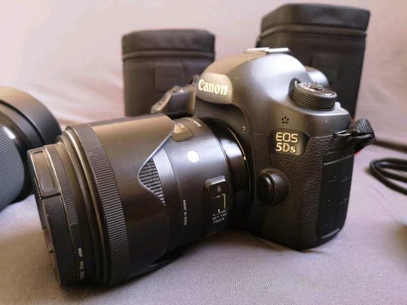 佳能相机5Ds + 适马art系列 20/1.4镜头