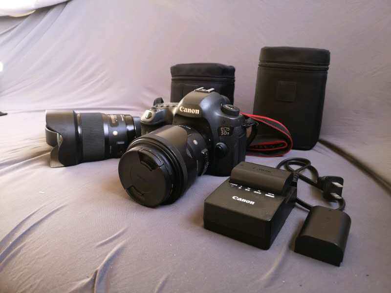 佳能相机5Ds + 适马art系列 20/1.4镜头