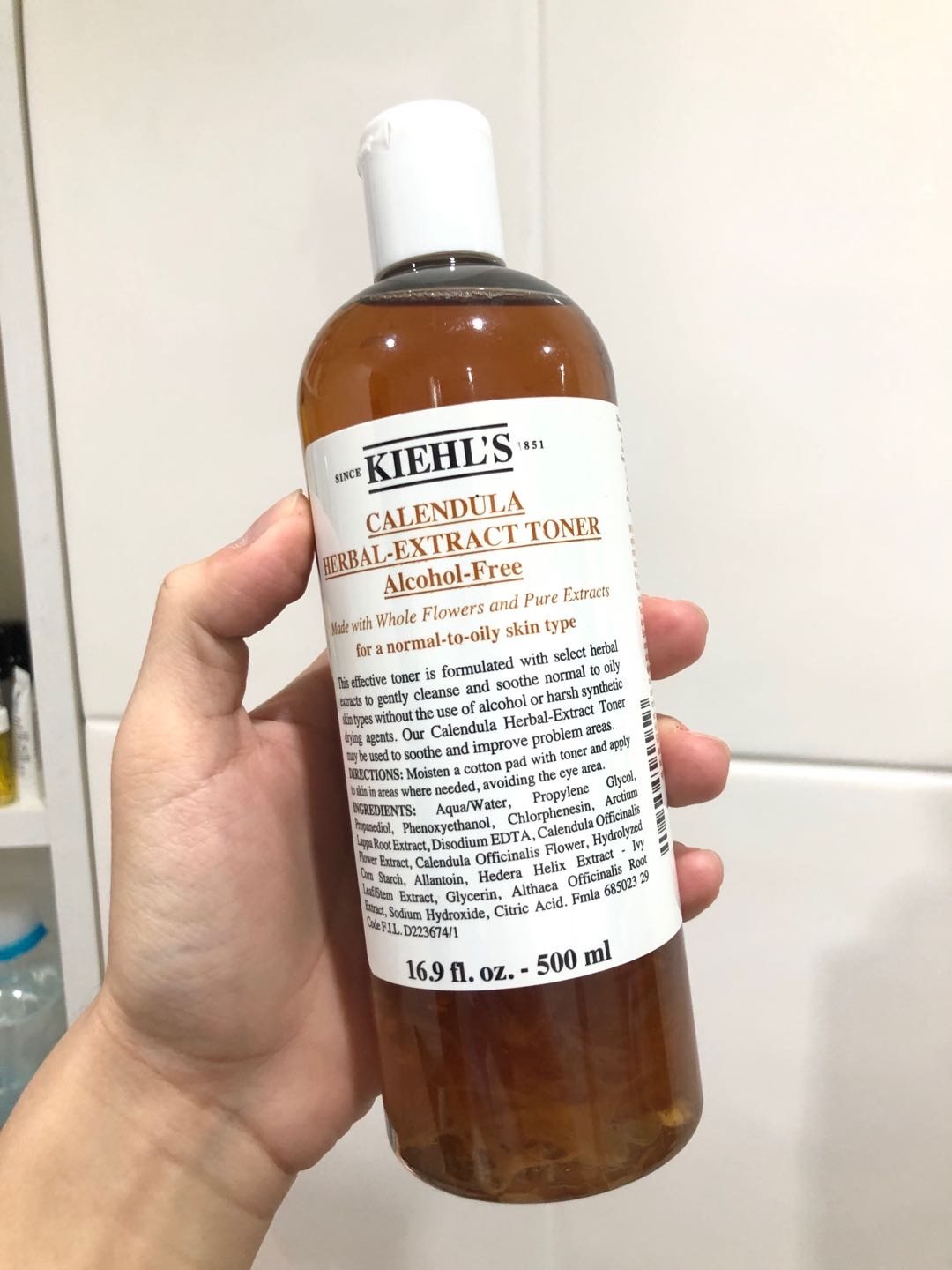 Kiehl's科研室金盏花水