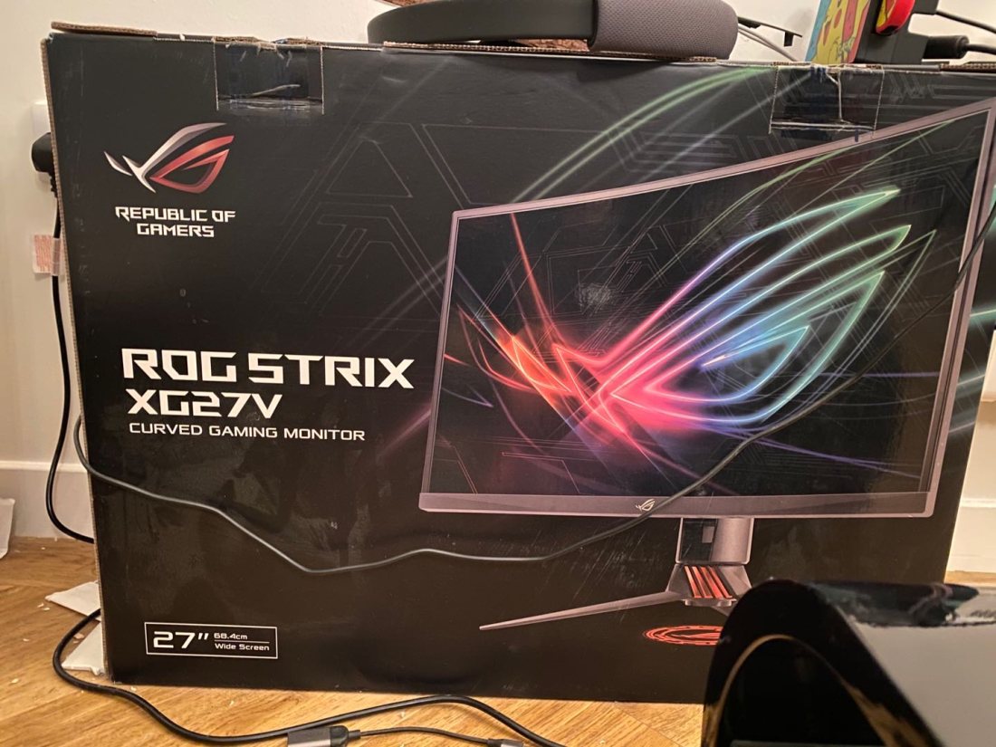 华硕 ROG XG27VQ 27寸高清显示器