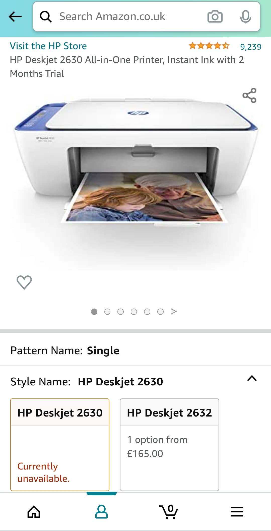 HP Deskjet 2603 打印扫描一体机
