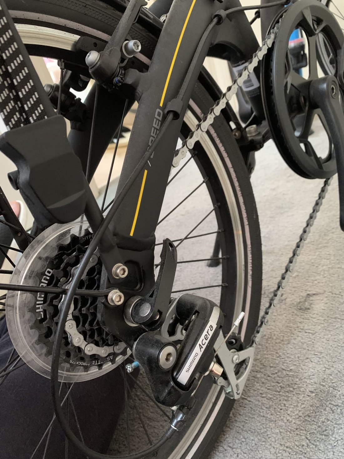 Dahon 7 speed Vybe 折叠自行车