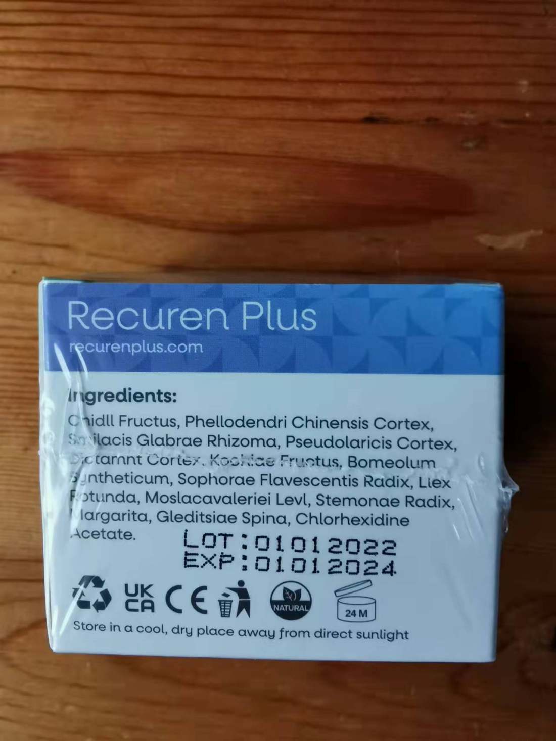 Recuren Plus Healing Max Cream （brand new）
