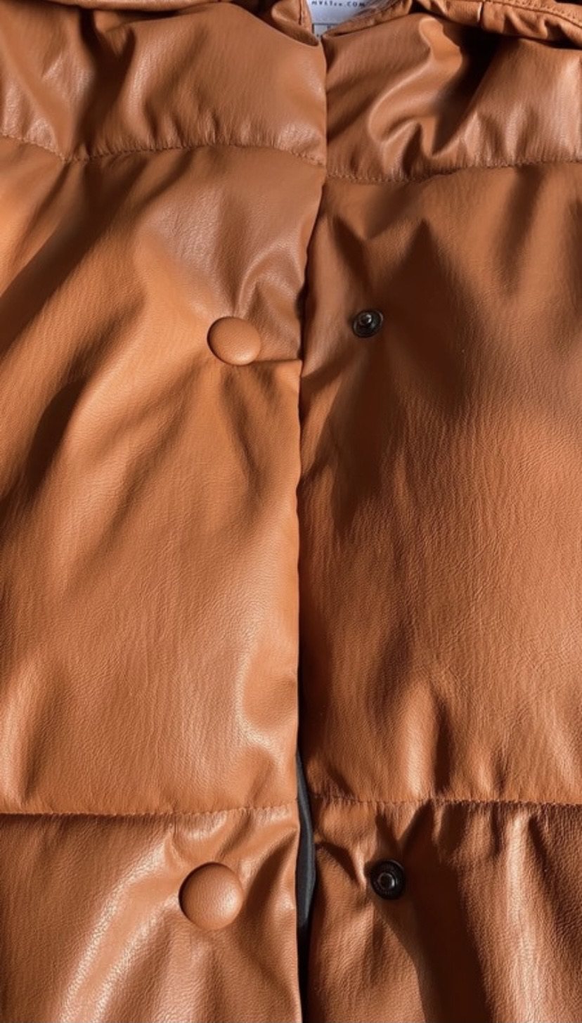 NVLT脏橘色棉服