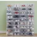 10个装加厚透明收纳鞋盒塑料宿舍装鞋子收纳盒